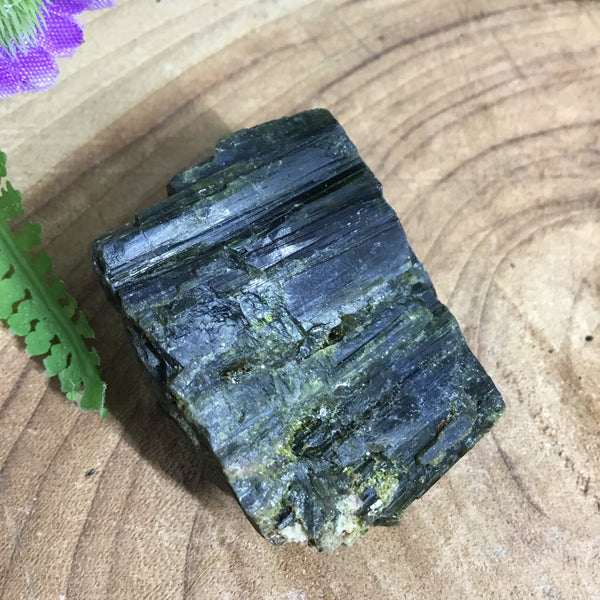 Unearthed Treasure GREEN TOURMALINE Raw Specimen #1