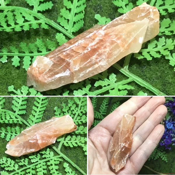 UNEARTHED TREASURE RAW RED CALCITE