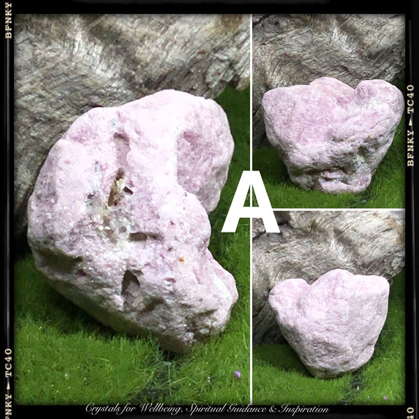 Crystals for Peace and Tranquility. RAW LEPIDOLITE