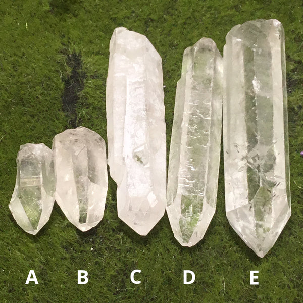 UNEARTHED TREASURE ISIS FACE CLEAR QUARTZ CRYSTAL