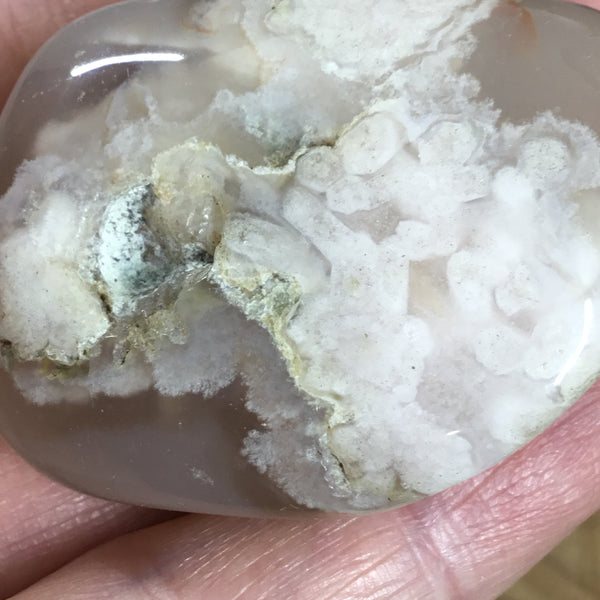 Crystals for New Beginnings . Flower agate tumble