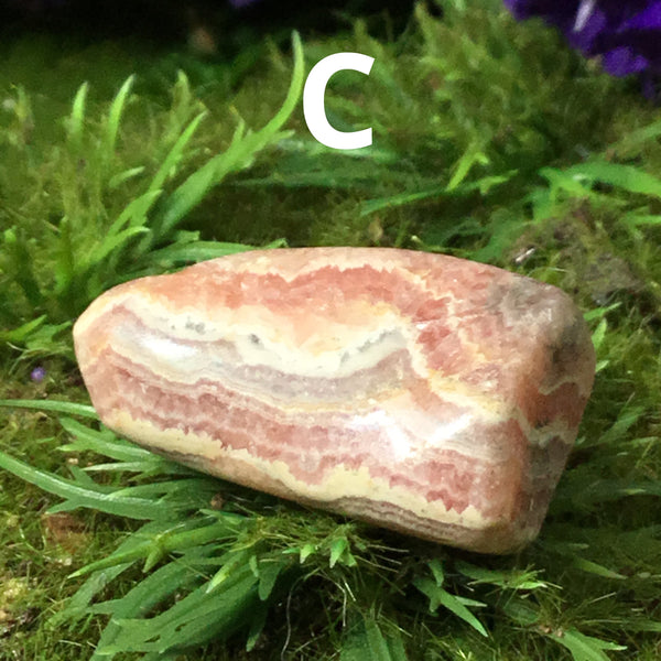 Crystals for Love- Rhodochrosite Tumbled Stones