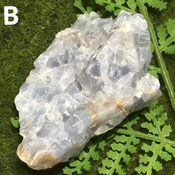 UNEARTHED TREASURE RAW BLUE CALCITE