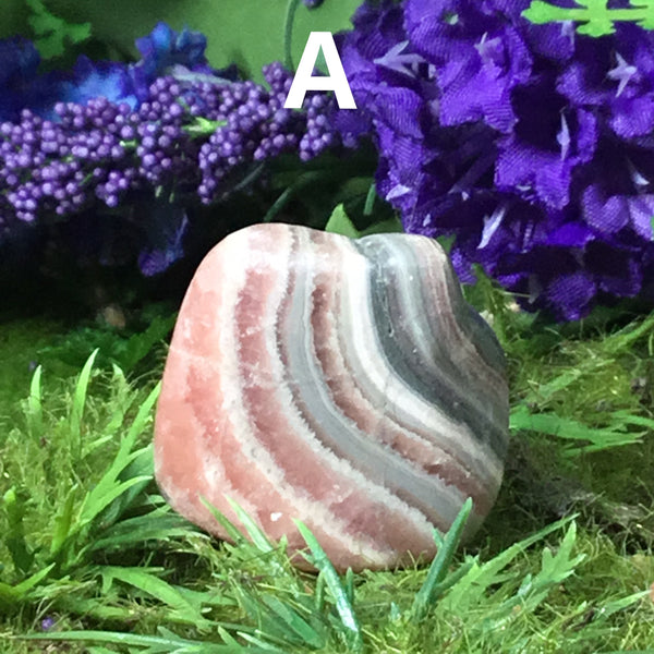 Crystals for Love- Rhodochrosite Tumbled Stones