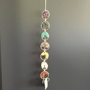 Tree of life happiness chakra balance hanger charm for sacred space