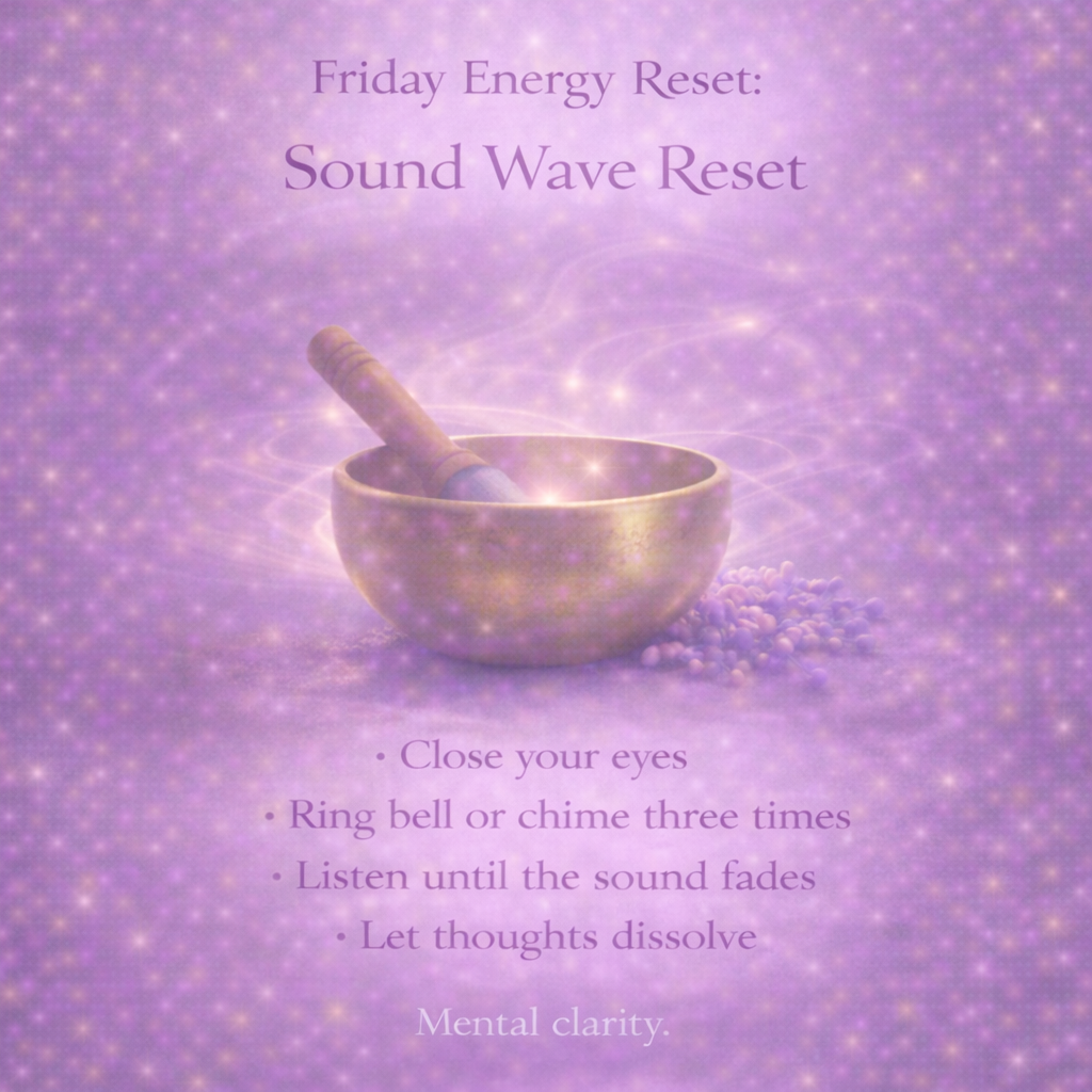 The Friday Energy Reset – Weekly Ritual Guide- Digital Book