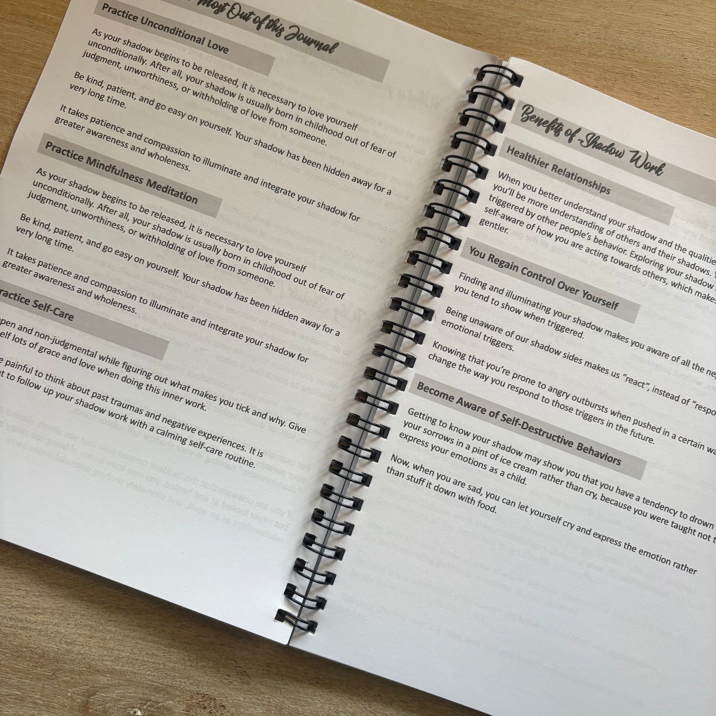 Shadow Work Workbook