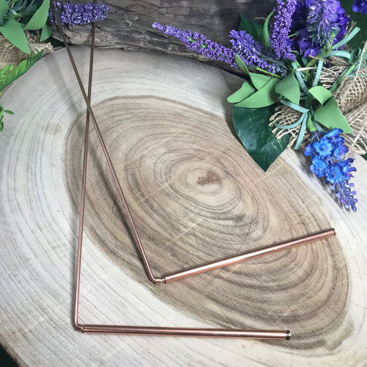 Copper dowsing - divining rods