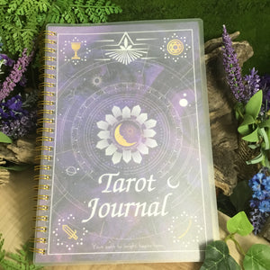 Tarot and oracle card journal workbook