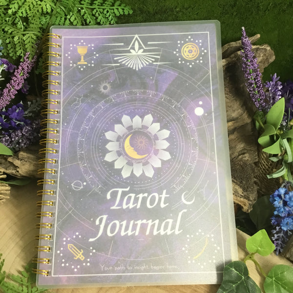 Tarot and oracle card journal workbook