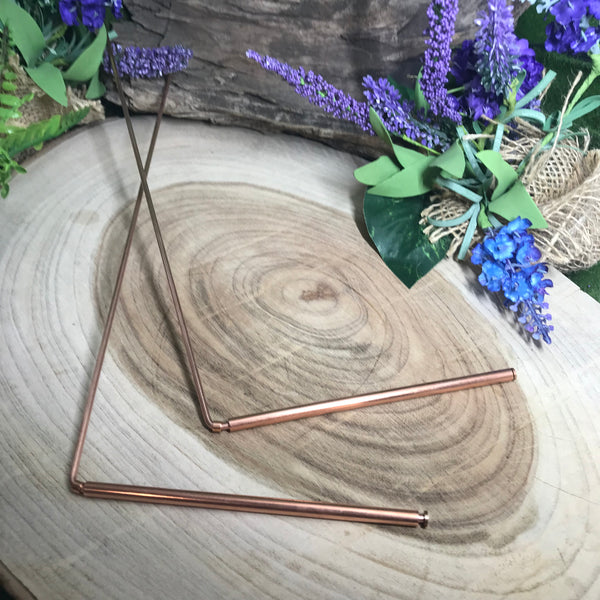 Copper dowsing - divining rods