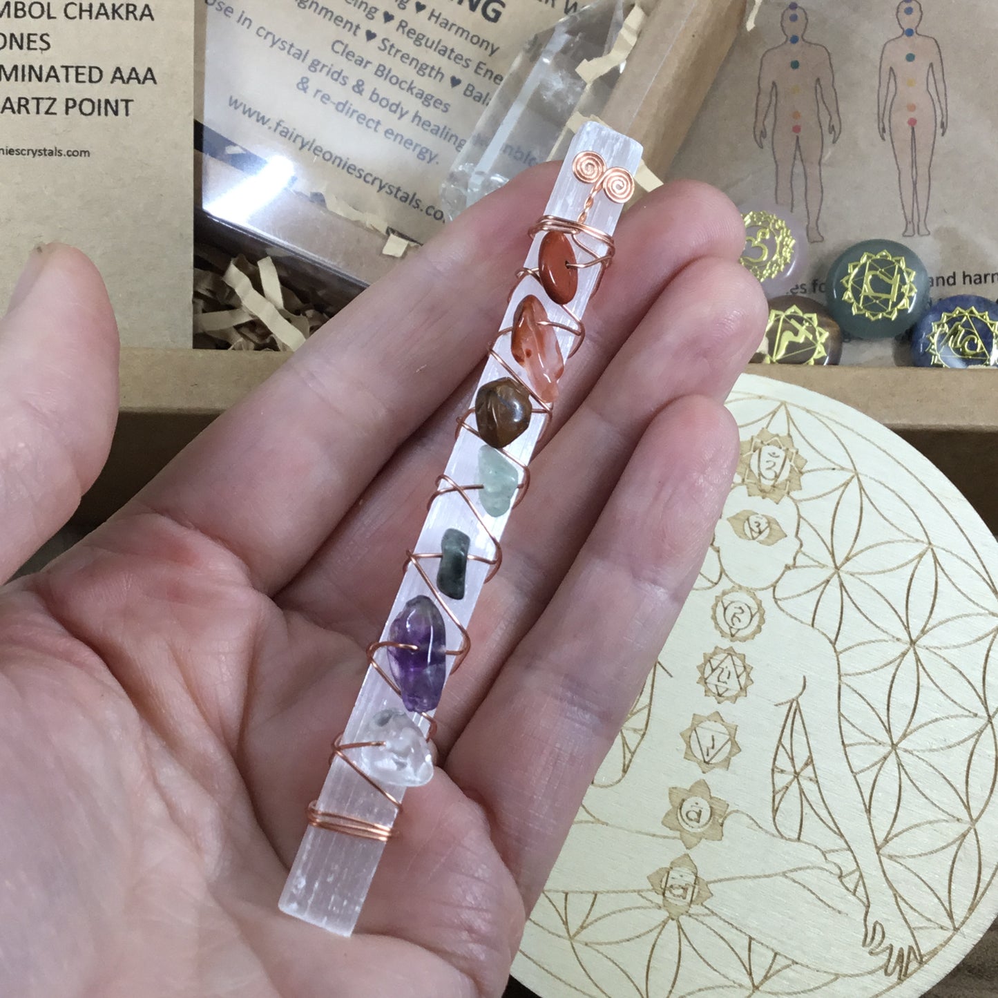Chakra wellbeing balance kit