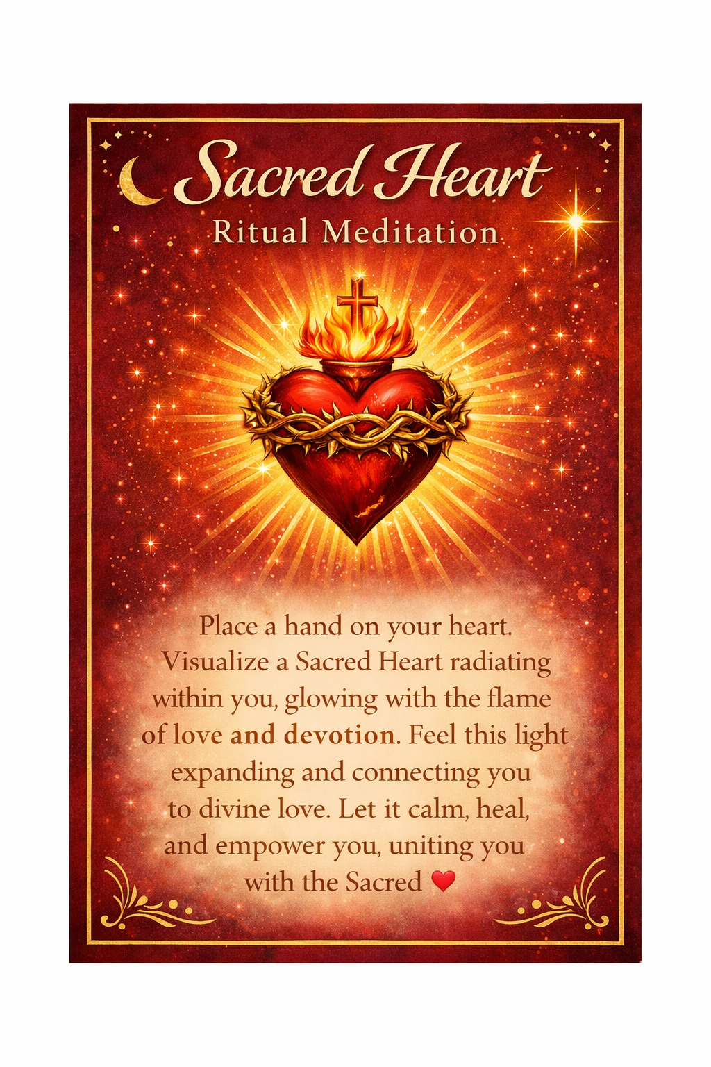 Sacred Heart Ritual Kit