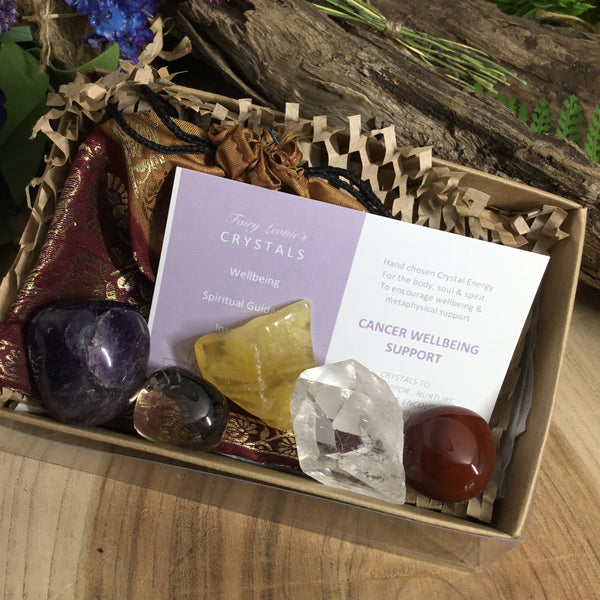 Cancer Wellbeing Support Crystal Prescription Kit