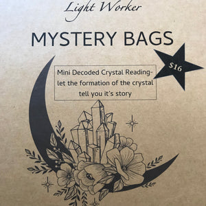 Lightworker Mystery bag - decoded crystal ‘reading’