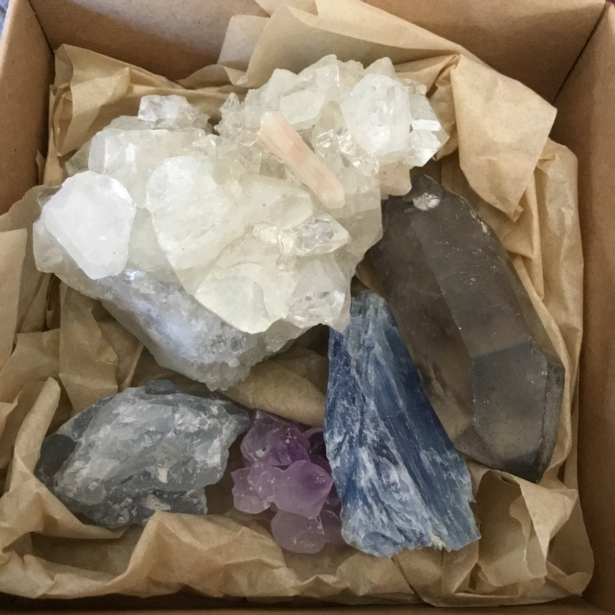 Spiritual amplification crystal pack