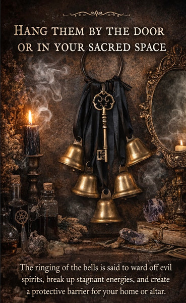 Protection Witches Bells Door Charm