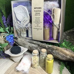 Witches Essential Charcoal burner and resin kit