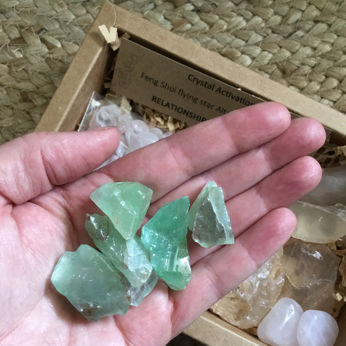 SELF CARE, LOVE & RELATIONSHIP Feng Shui Crystal activation kit