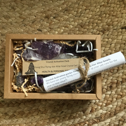 HEALTH & PERSONAL GROWTH Feng Shui Crystal activation kit