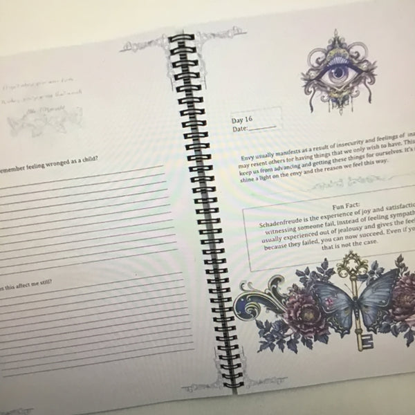 Shadow work tarot spreads journal work book