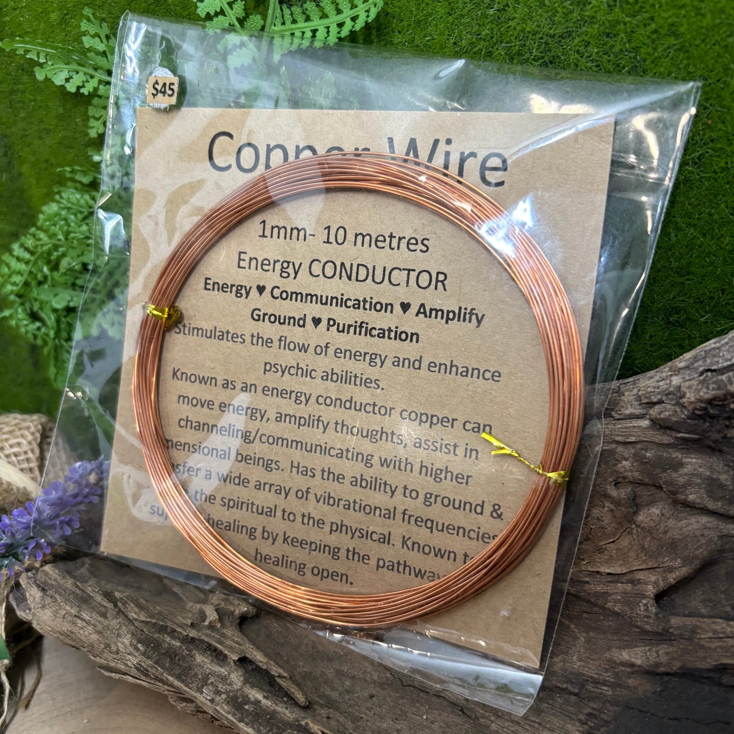 Copper Wire for electroculture or jewellery making