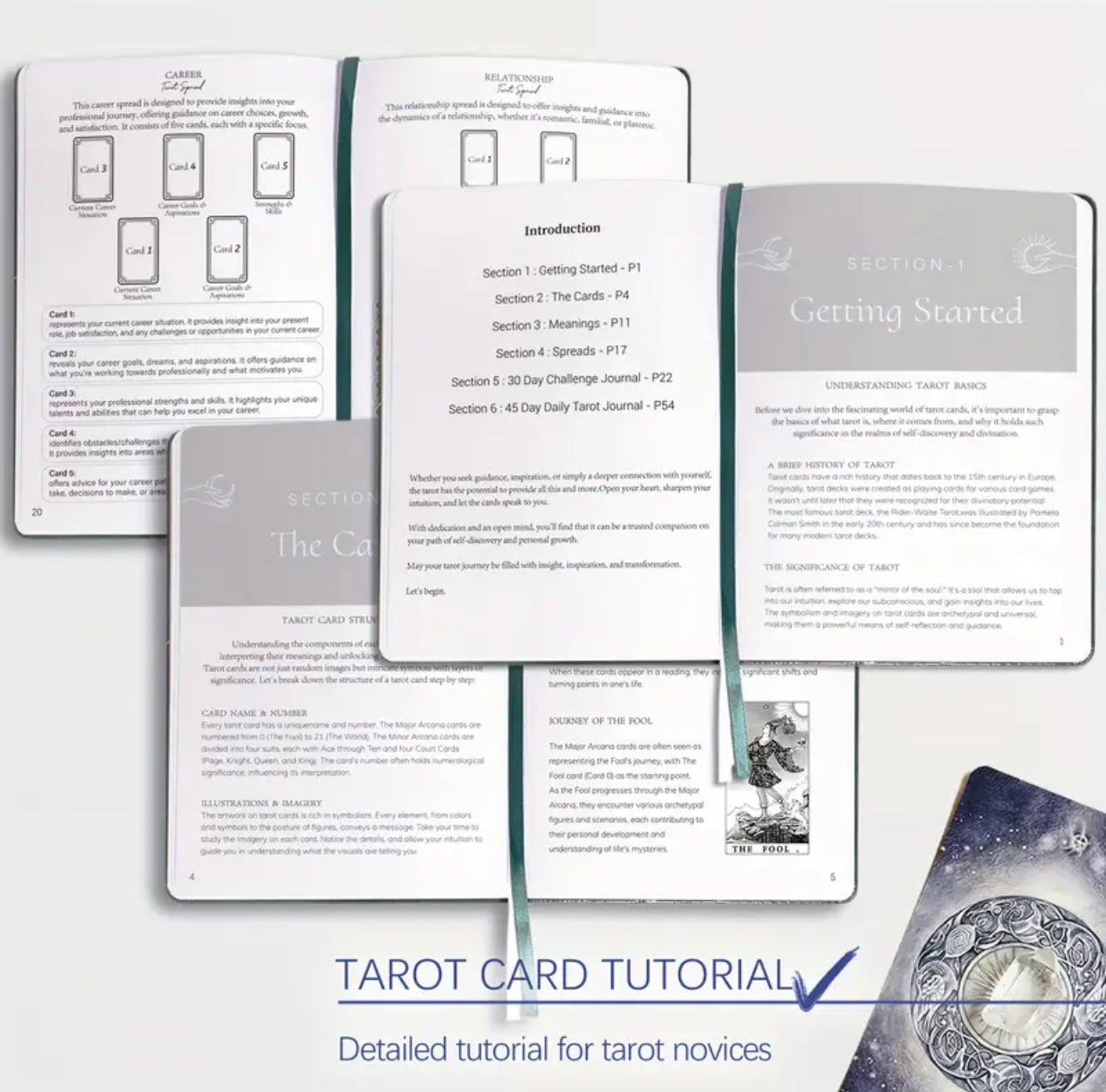 Tarot  "work my magic"  Purple Journal