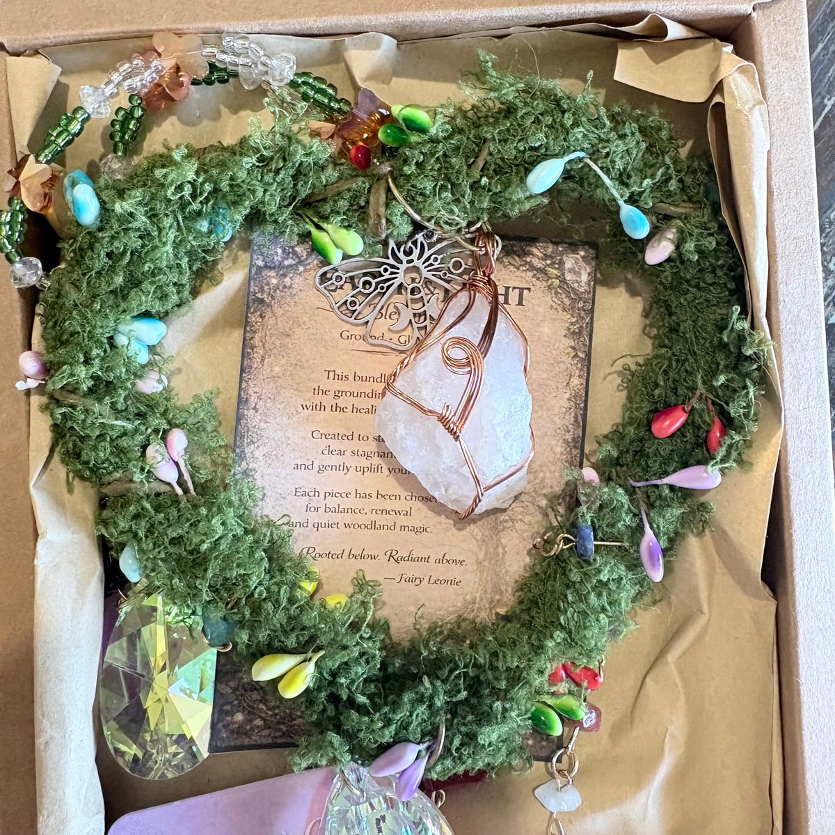 Earth and Light Suncatcher Blessing Pack