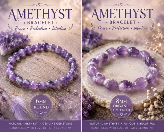 Amethyst Bracelet- Peace-protection - intuition