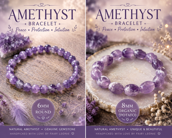 Amethyst Bracelet- Peace-protection - intuition
