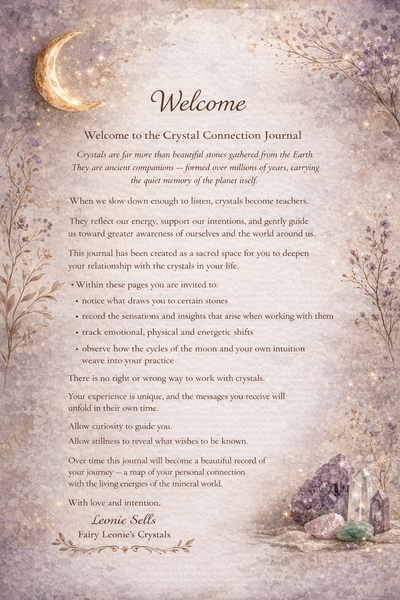 Crystal Connection  Keeper Journal Digital book