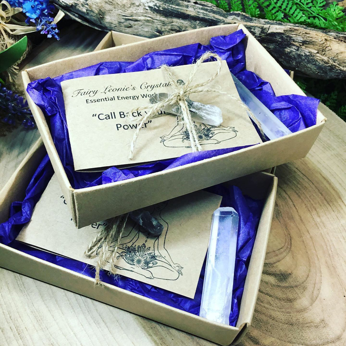 CALL BACK YOUR POWER essential crystal energy work kit