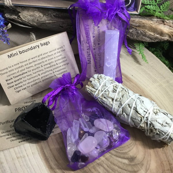 Essential clearing, cleansing, protection & creating energetic boundaries kit