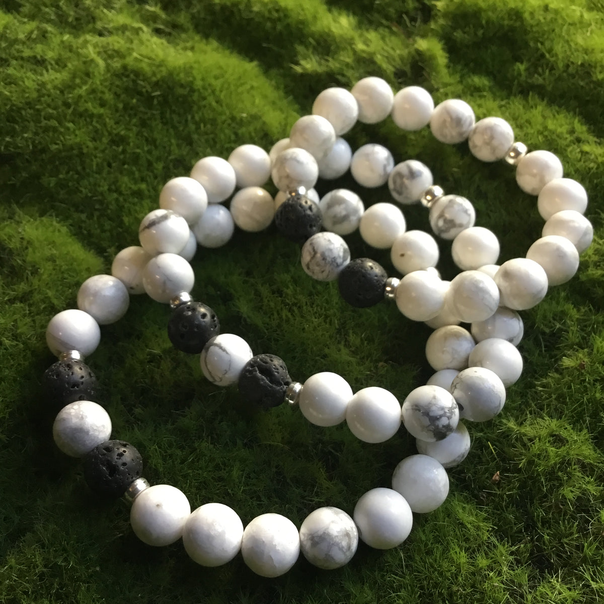 STRESS LESS HOWLITE Diffuser  Bracelet