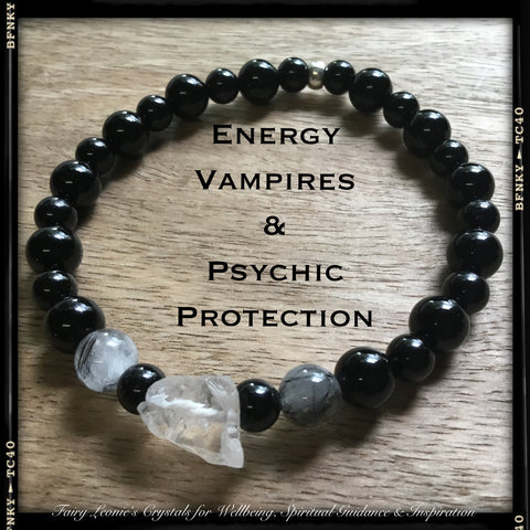 PSYCHIC PROTECTION ENERGY VAMPIRE PROTECTION Bracelet