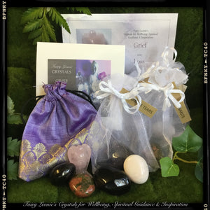 GRIEF & LOSS Deluxe Crystal Energy Support Kit