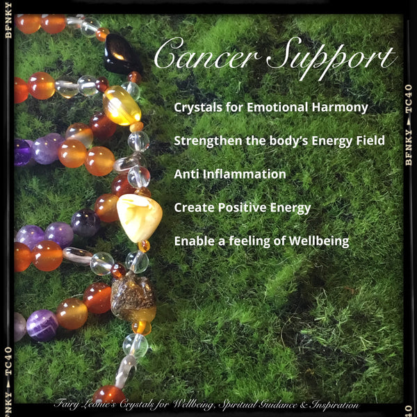 CANCER SUPPORT- Wearable Energy Bracelet