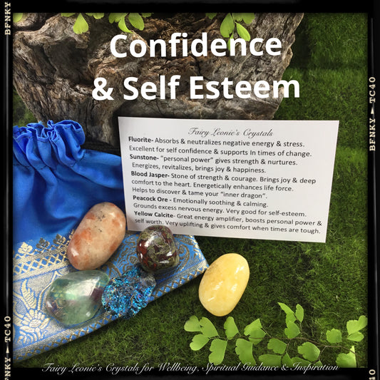 Confidence & Self-Esteem Crystal Prescription Kit