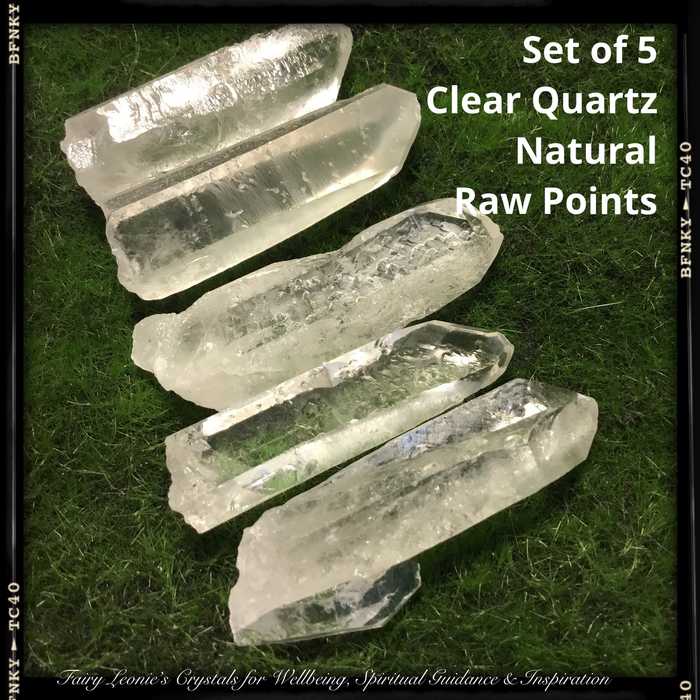 UNEARTHED TREASURE IMPERFECT PERFECTION -Raw Natural Empathetic Warrior Quartz Point Sets