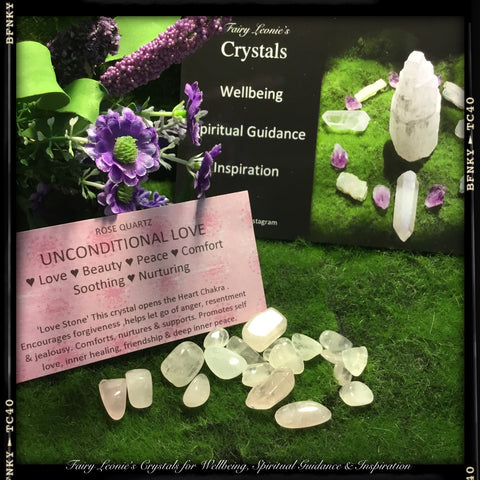 DIY Crystal Grid Mini Pack "UNCONDITIONAL LOVE & COMFORT"