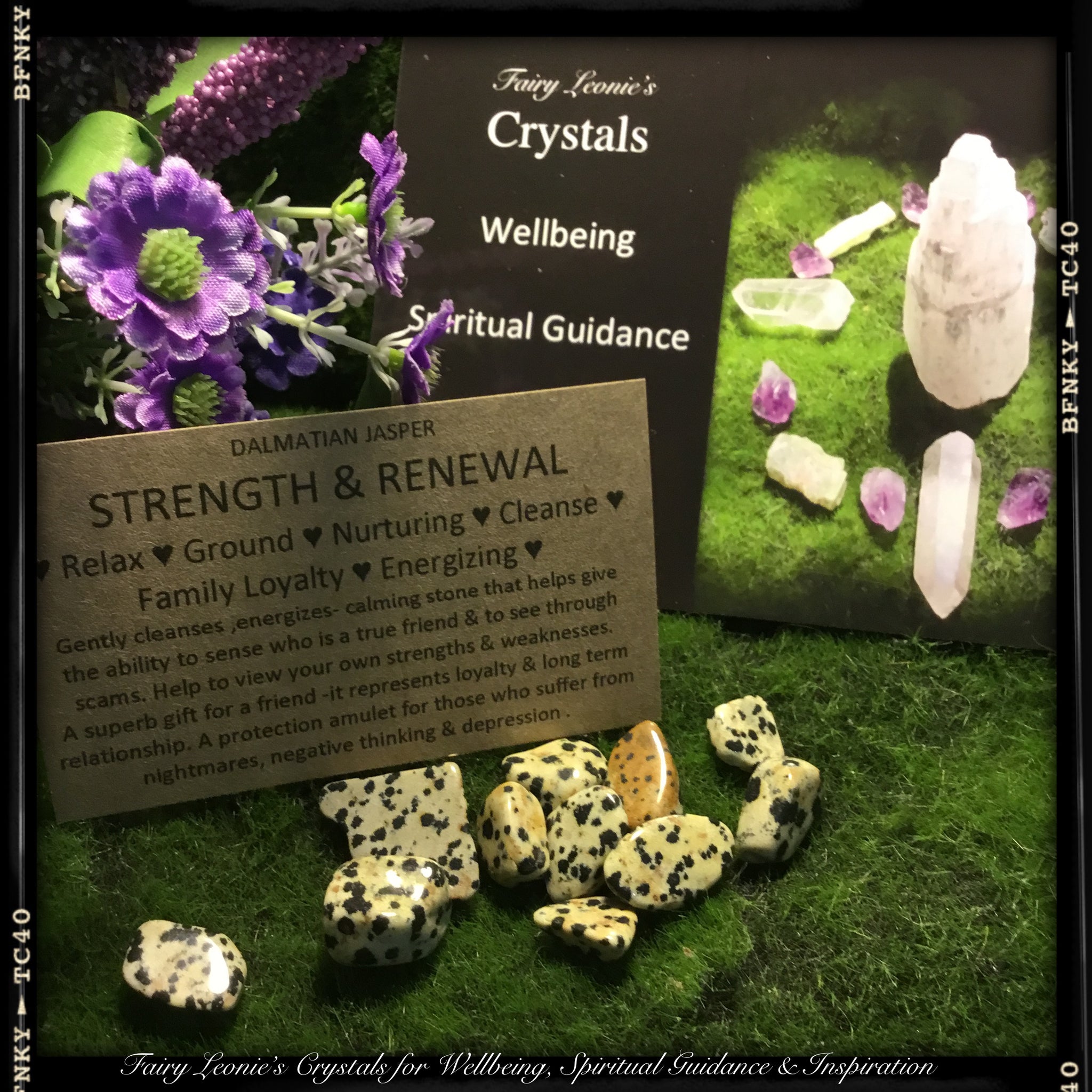 DIY Crystal Grid Mini Pack "STRENGTH & RENEWAL"