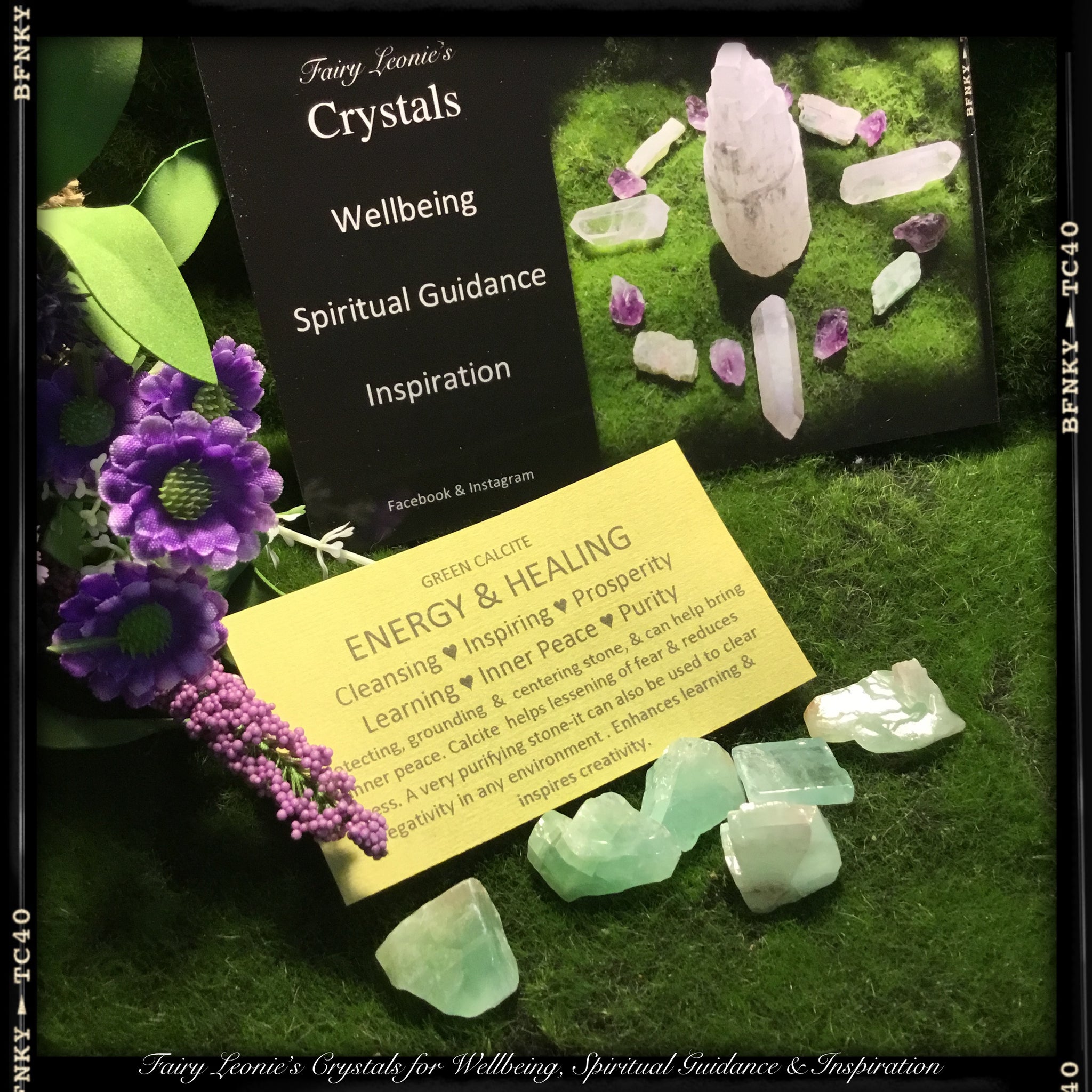 DIY Crystal Grid Mini Pack "ENERGY & WELLBEING"