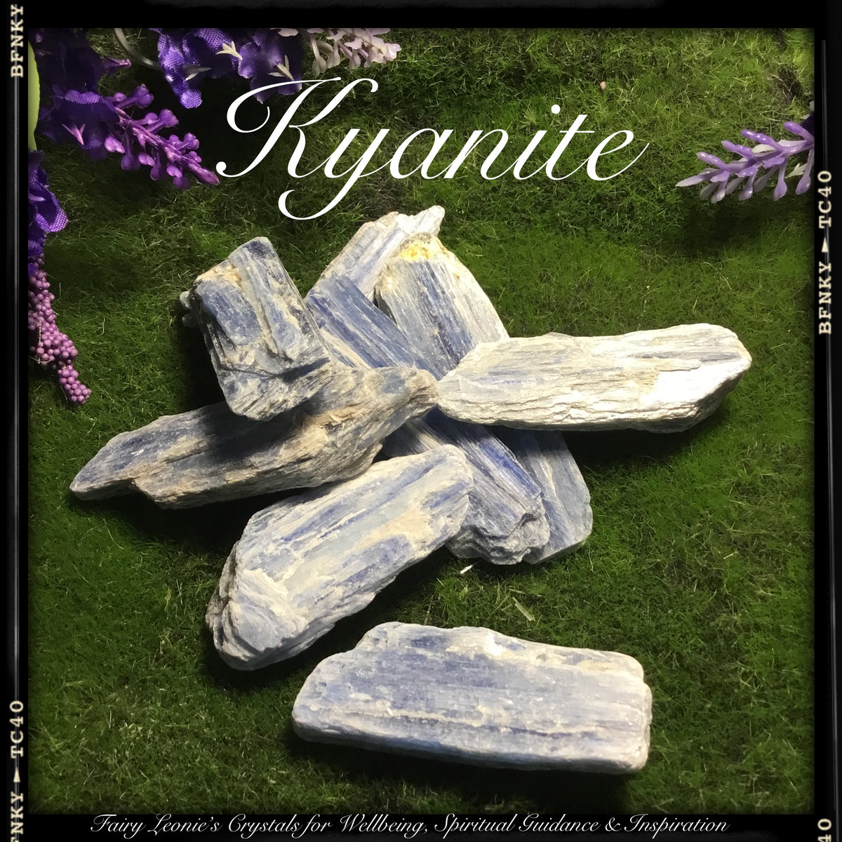 BLUE KYANITE Activator. Cleanse & Purify