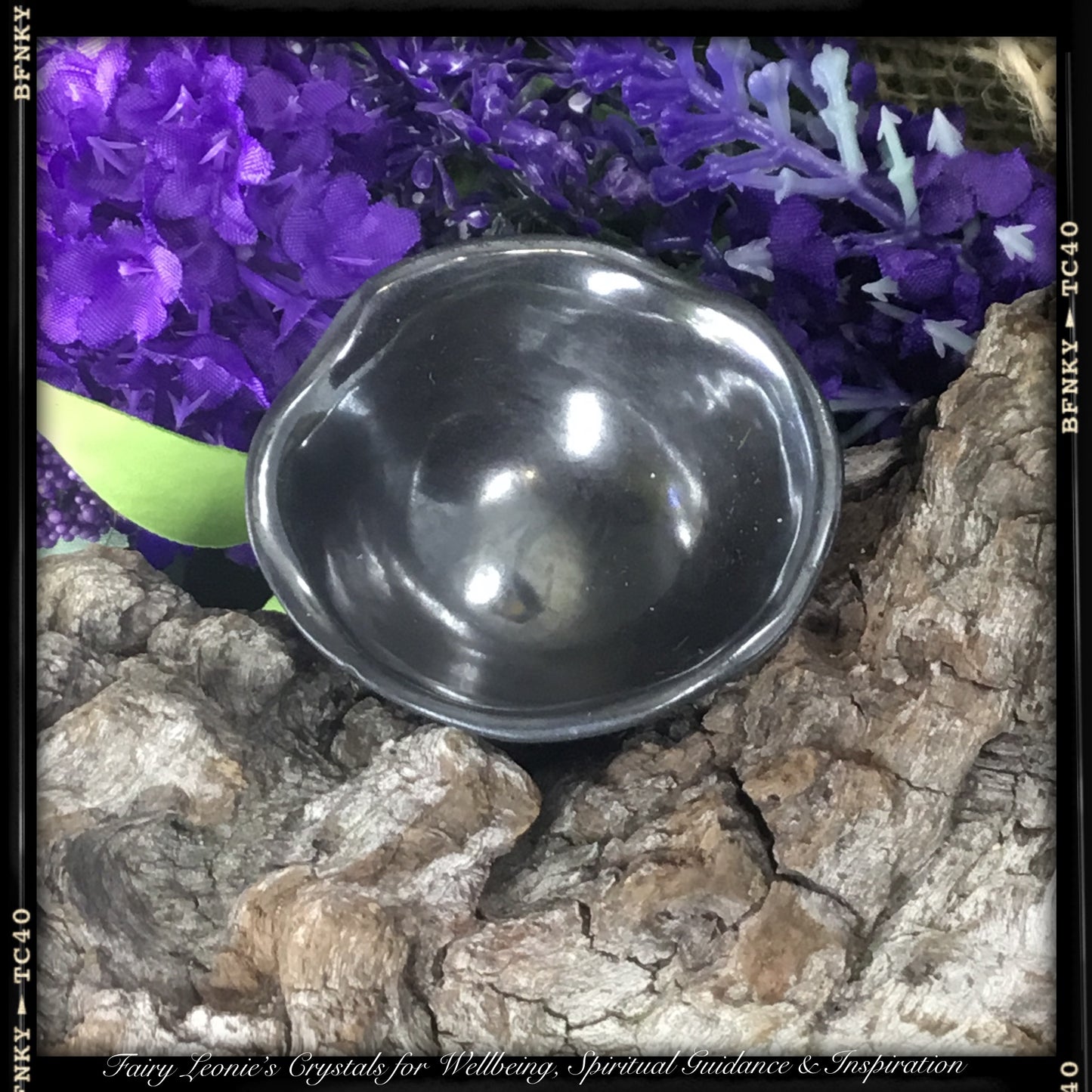 Crystals For Comfort & Nurturing HEMATITE OFFERING BOWL