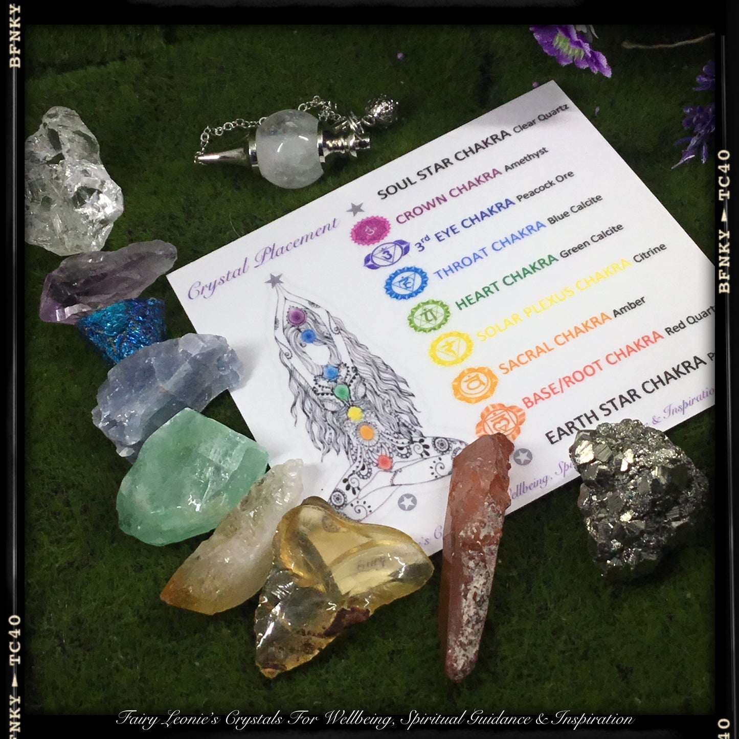 Crystals of Healing  Healers Complete RAW NATURAL Chakra Balance Crystal Set
