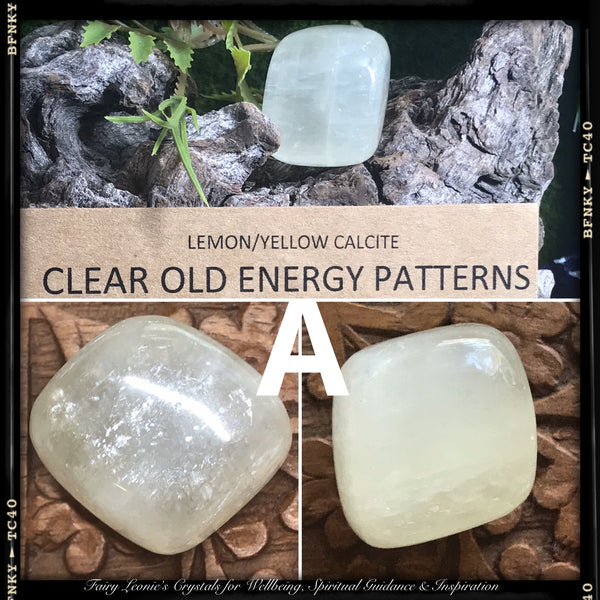 Purification & Cleansing – Tumbled LEMON CALCITE Crystals