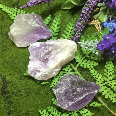 UNEARTHED TREASURE RAW AMETHYST CHUNKS
