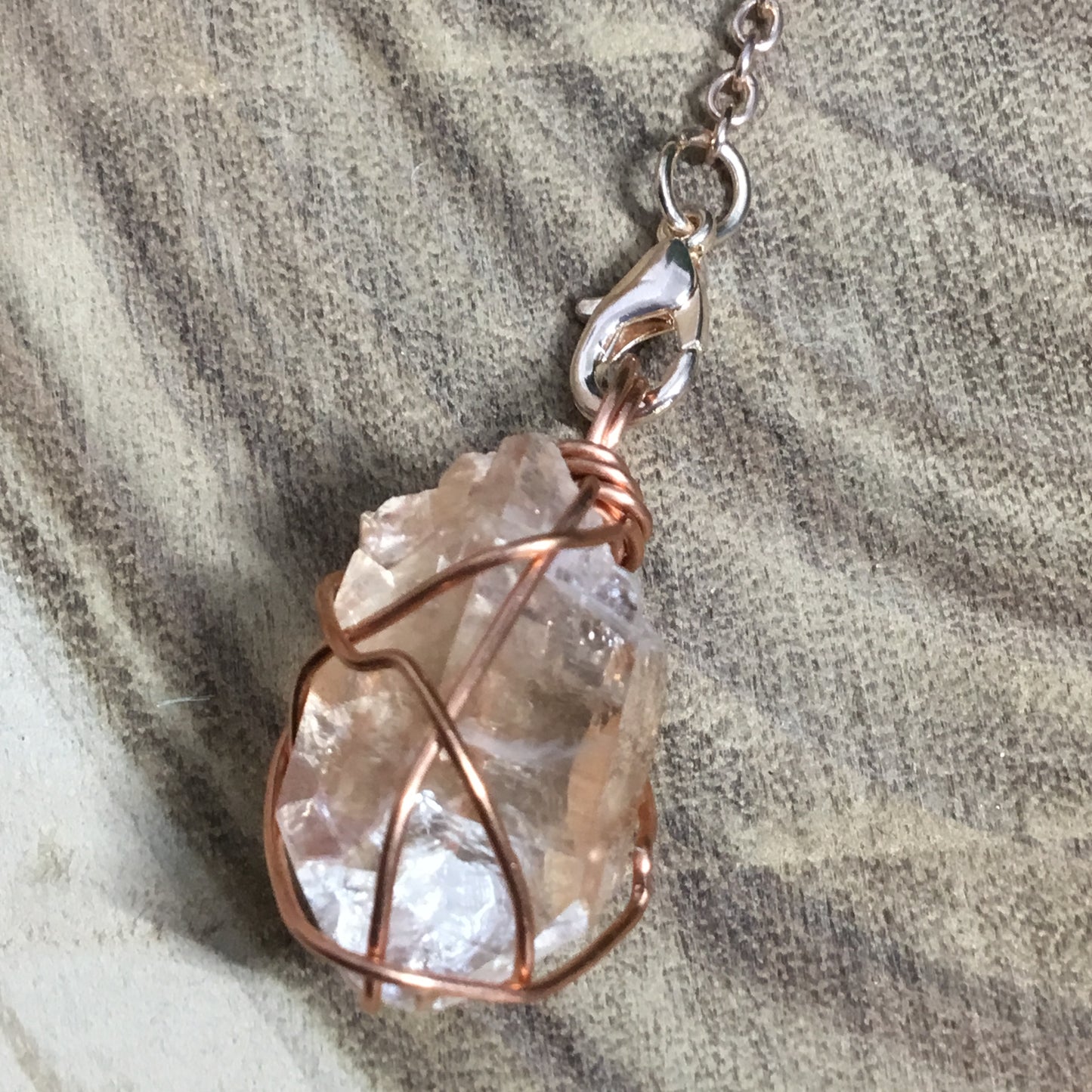 TANGERINE QUARTZ PENDULUM- Energy Sensing, Geopathic stress and Divination. Energy Work Tool