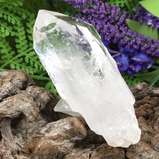 UNEARTHED TREASURE. Collectors Specimen Clear Quartz Natural Point crystal 004 by