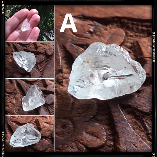Peaceful Tranquillity – Natural raw BLUE TOPAZ Crystals
